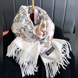 Bohemian Cashmere Winter Scarf